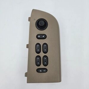 04-08 Ford F-150 Driver Master Power Window Switch Bezel Tan OEM 4L34-14B133-BHW